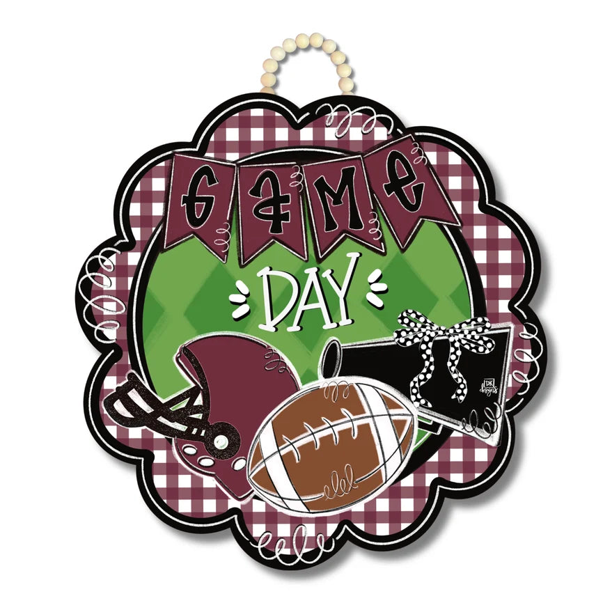 University of South Carolina Inspired Game Day Door Hanger