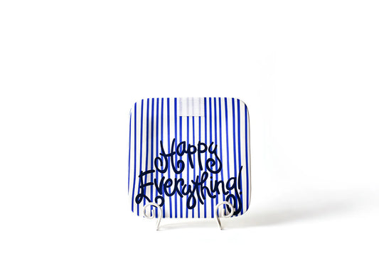 Indigo Stripe Mini Platter
