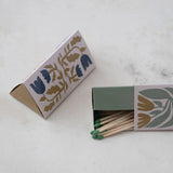 Safety Matches in Floral Printed Box