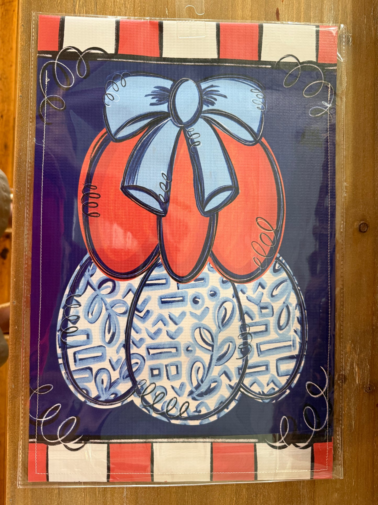 Chinoiserie Pumpkin Garden Flag