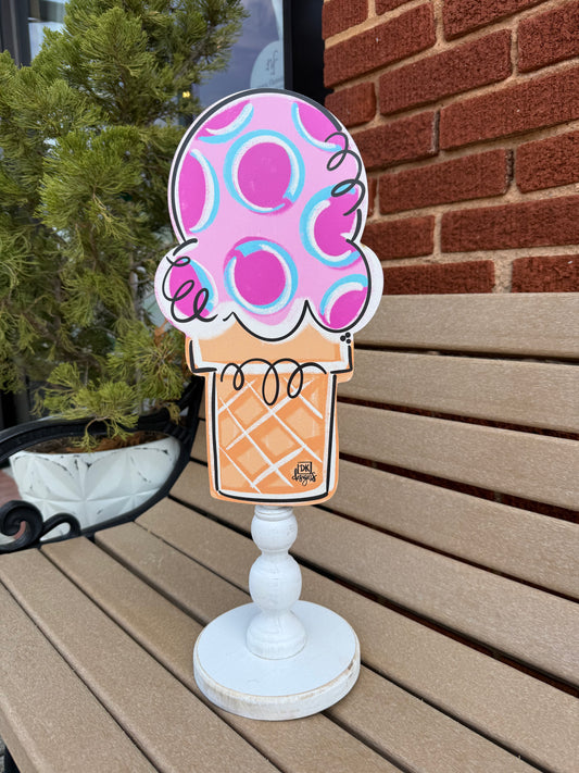 DK Ice Cream Cone Topper