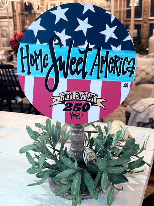 Home Sweet America Topper