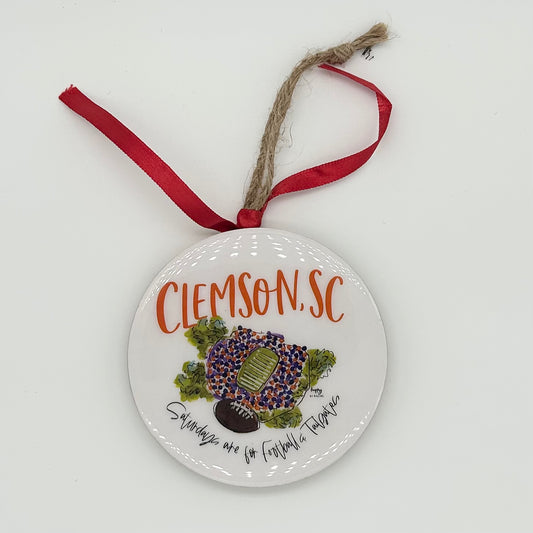 Clemson South Carolina Ornament