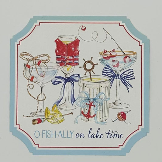 "O-FISH-ALLY" on Lake Time Coastes