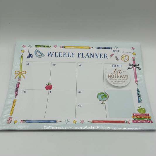 Weekly Teacher Planner