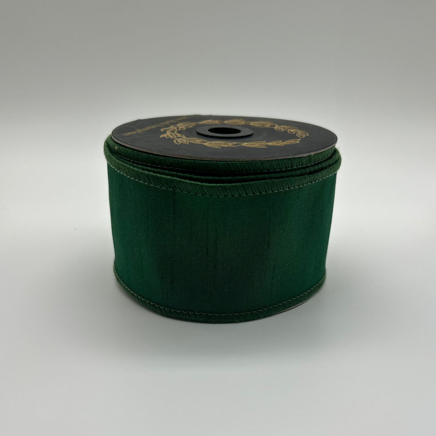 Dupioni Double Fused Emerald Green