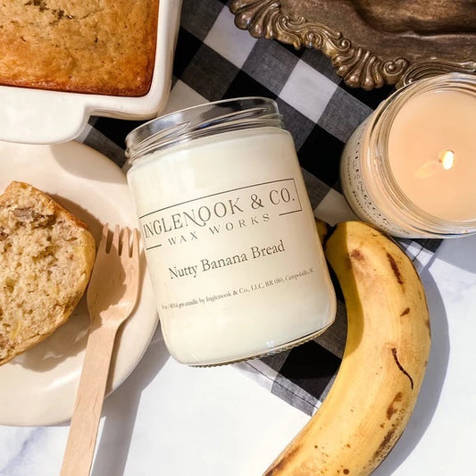 Nutty Banana Bread Soy Candle
