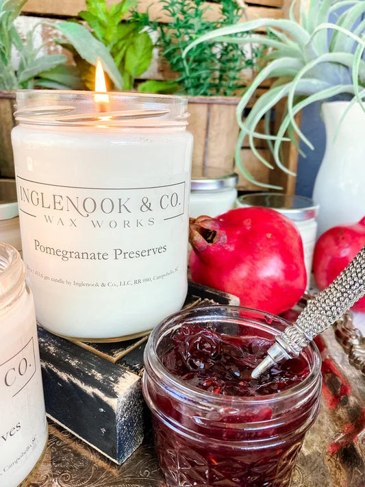 Pomegranate Preserves Soy Candle