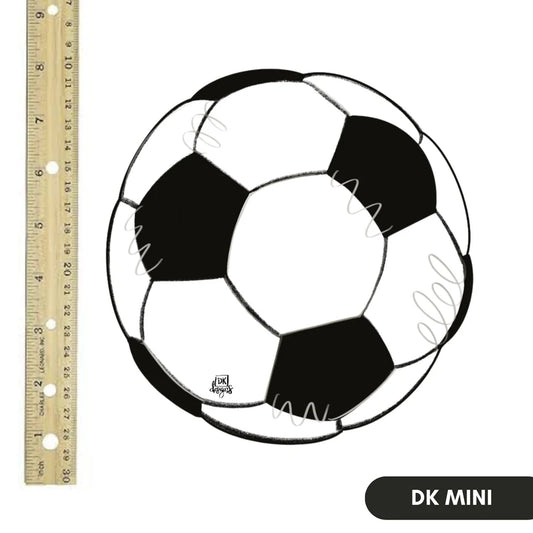 Soccer Ball Wood Mini