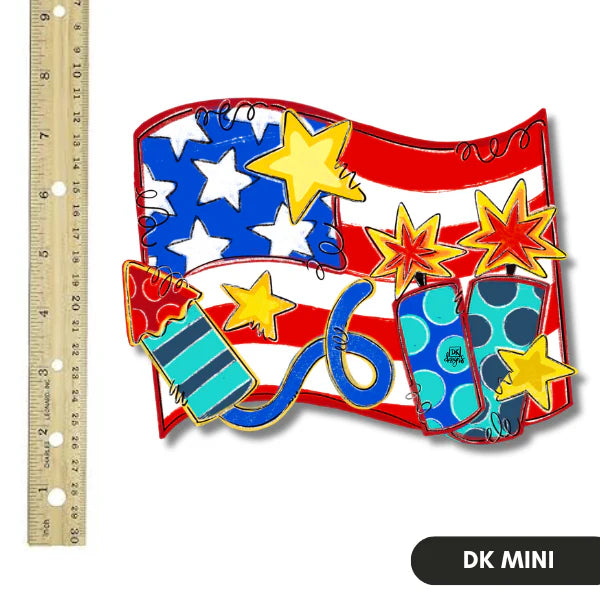 Freedom Flag Mini by DK Designs