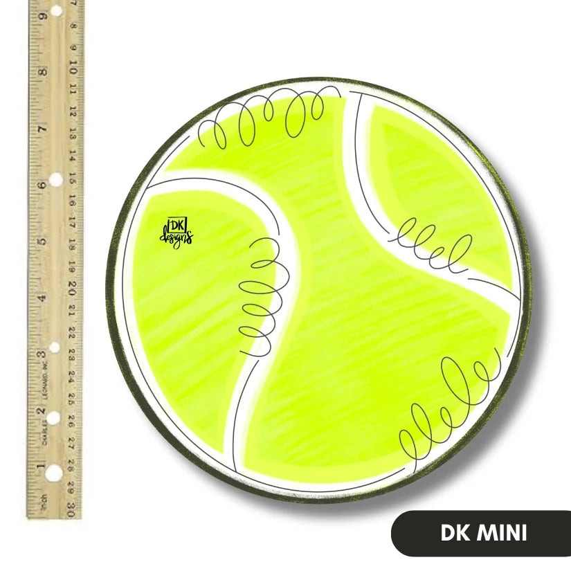 Tennis Ball Wood Mini