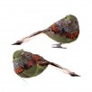 Feather Aspen Bird Ornament
