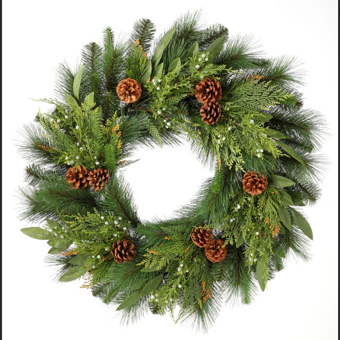 Mixed Pine, Cedar, Juniper and Bay Leaf Floral Collection