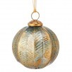 Patina Glass Ball Ornament