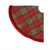 Cotton Plaid Tree Skirt Ornament