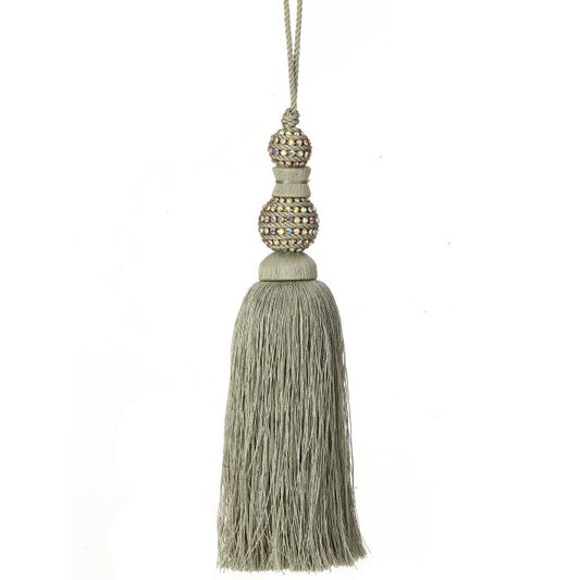 Jewel with Tassel Ornament
