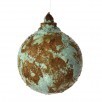 Patina Aged Ball Ornament