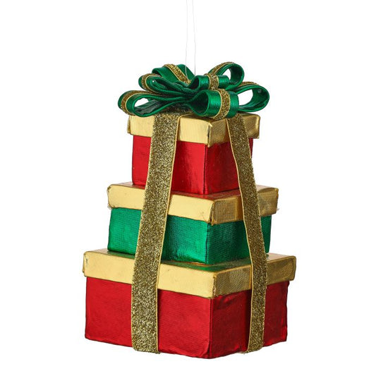 Stacked Package Ornament