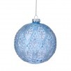 Glass Blue Ornament