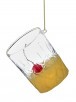 Crystal Glass Scotch Ornament