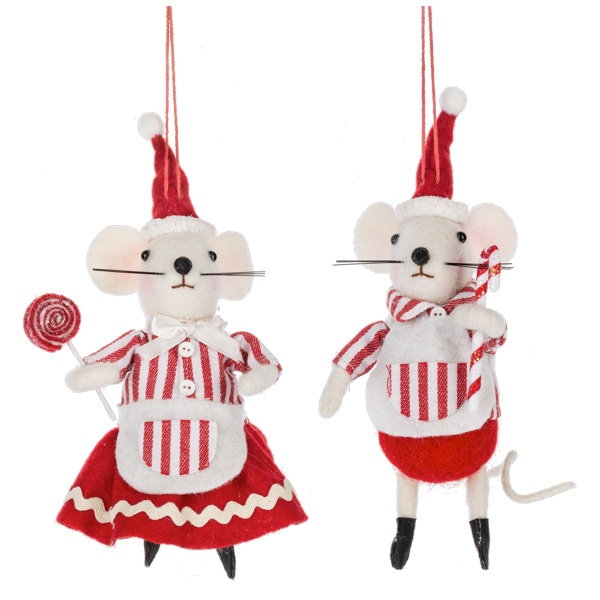 Christmas Mouse Ornaments