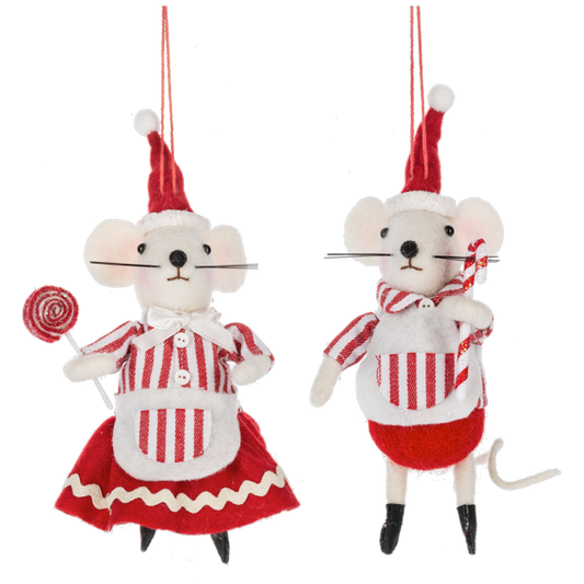 Christmas Mouse Ornaments