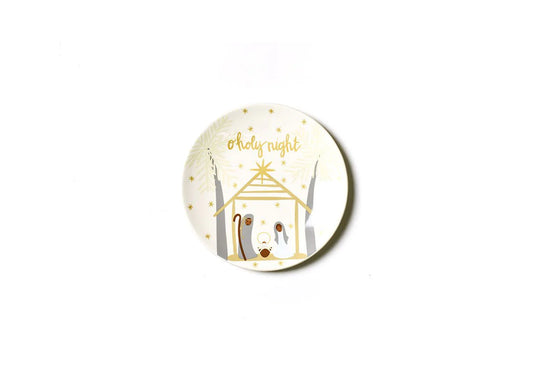 O Holy Night in Color 8" Salad Plate