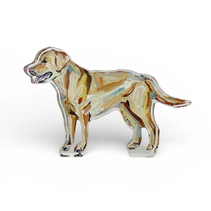 Yellow Lab Acrylic