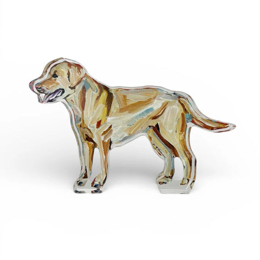 Yellow Lab Acrylic