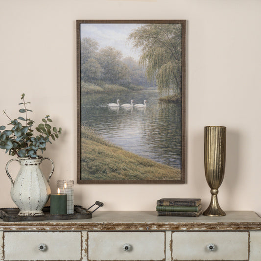 Serene Swans Artwork