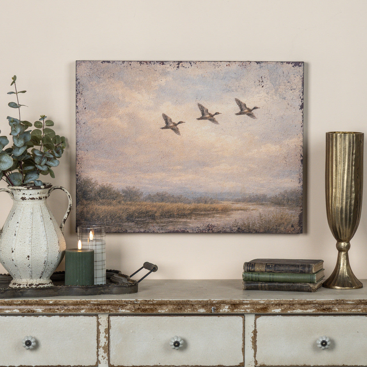 Soaring Ducks Print