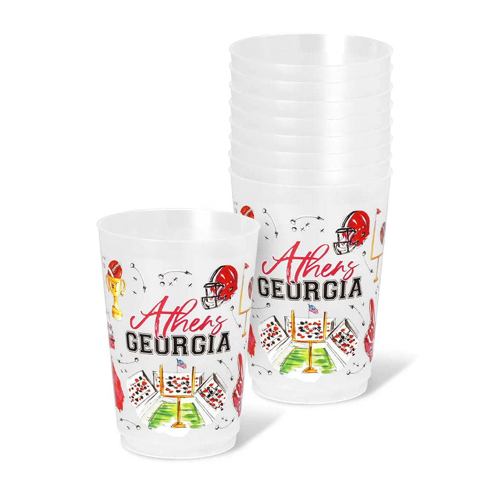 Tailgates in Athens Frost Flex Cup 20oz
