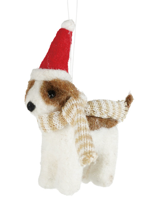 Felt Dog Ornament