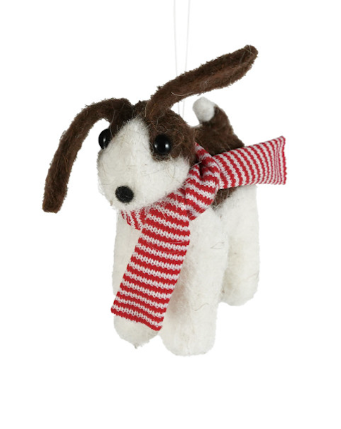 Felt Dog Ornament