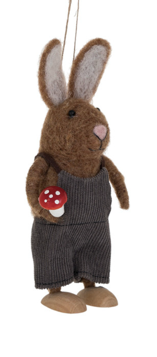 Wool Felt Forest Animal Ornament