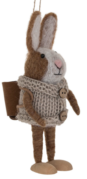 Wool Felt Forest Animal Ornament