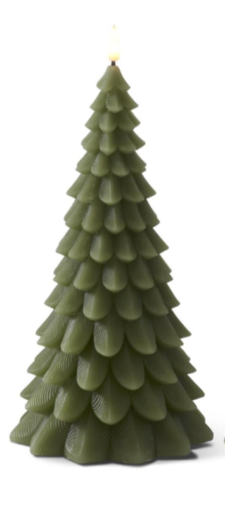 Christmas Tree Candles with Timers