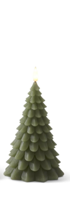 Christmas Tree Candles with Timers