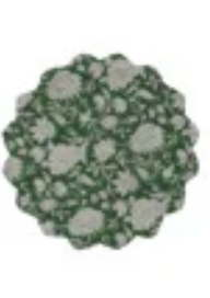 Scalloped Placemat with Pattern