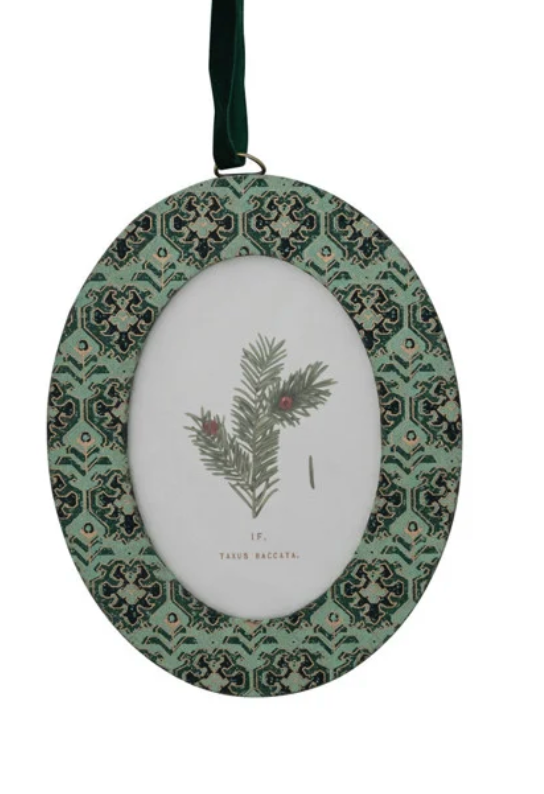 Recycled Paper Photo Frame Ornament