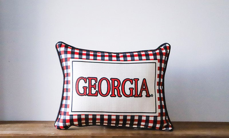 Georgia Triple Gingham Pillow