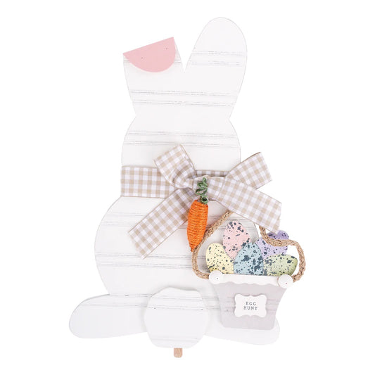 Egg Hunting Bunny Topper