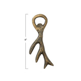 Cast Aluminum Antler Bottle Opener