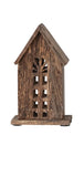 Carved Mango Wood Houses - Set of 4