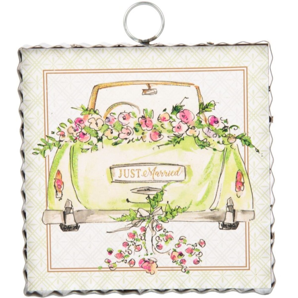"Just Married" Mini Art