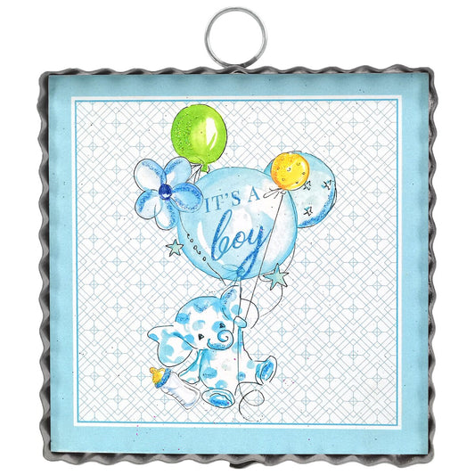 "It's a Boy" Mini Artwork