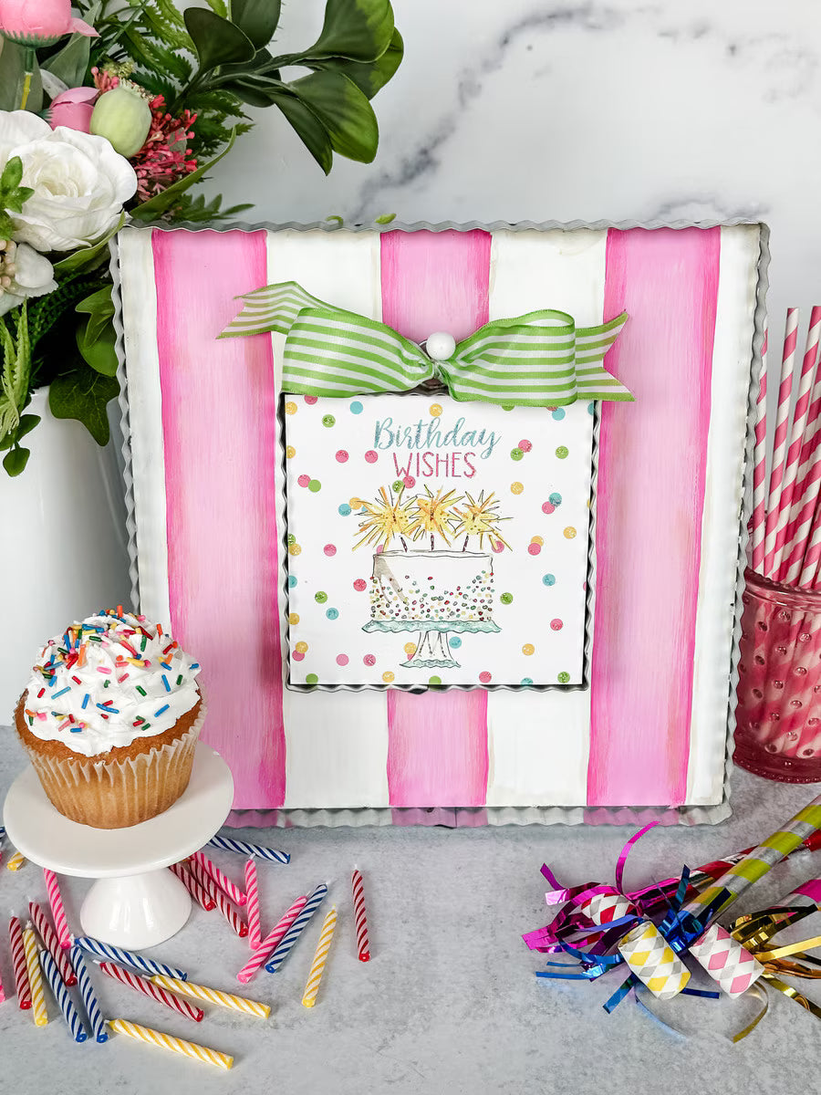 "Birthday Wishes" Mini Art