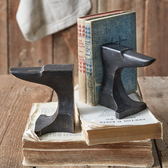 Set of Anvil Bookends