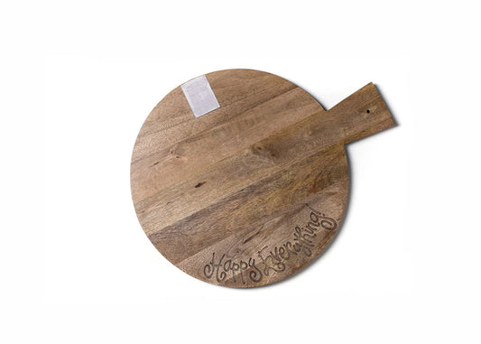 Wooden Big "Happy Everything!" Serving Board