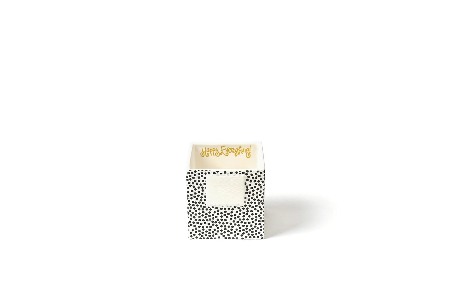 Black Small Dot Mini Nesting Cube- Small